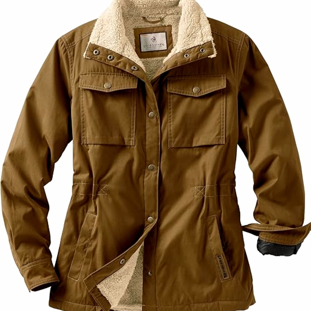 Legendary Whitetails Brown Jacket with Cream Lining